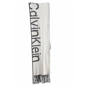 🖤Calvin Klein White and Black Scarf Great condition🖤